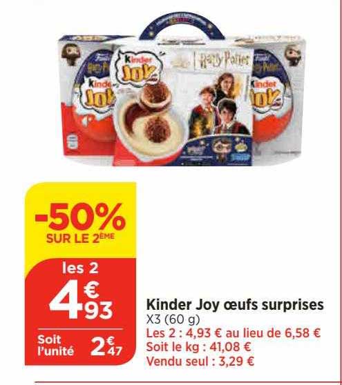kinder joy œufs surprises