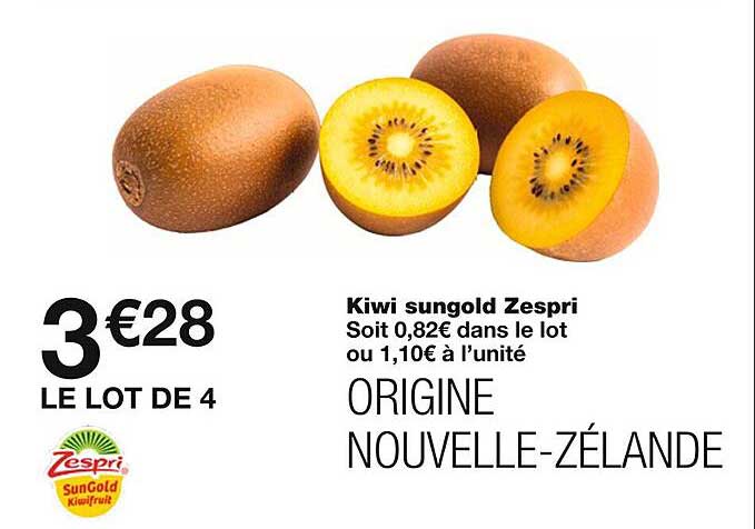 Kiwi Sungold Zespri