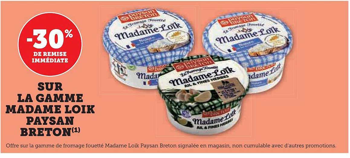 la gamme madame loïk paysan breton