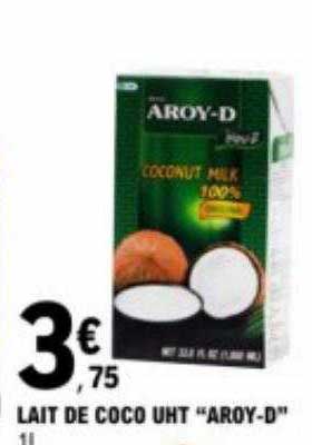 Lait De Coco Uht "aroy-d"