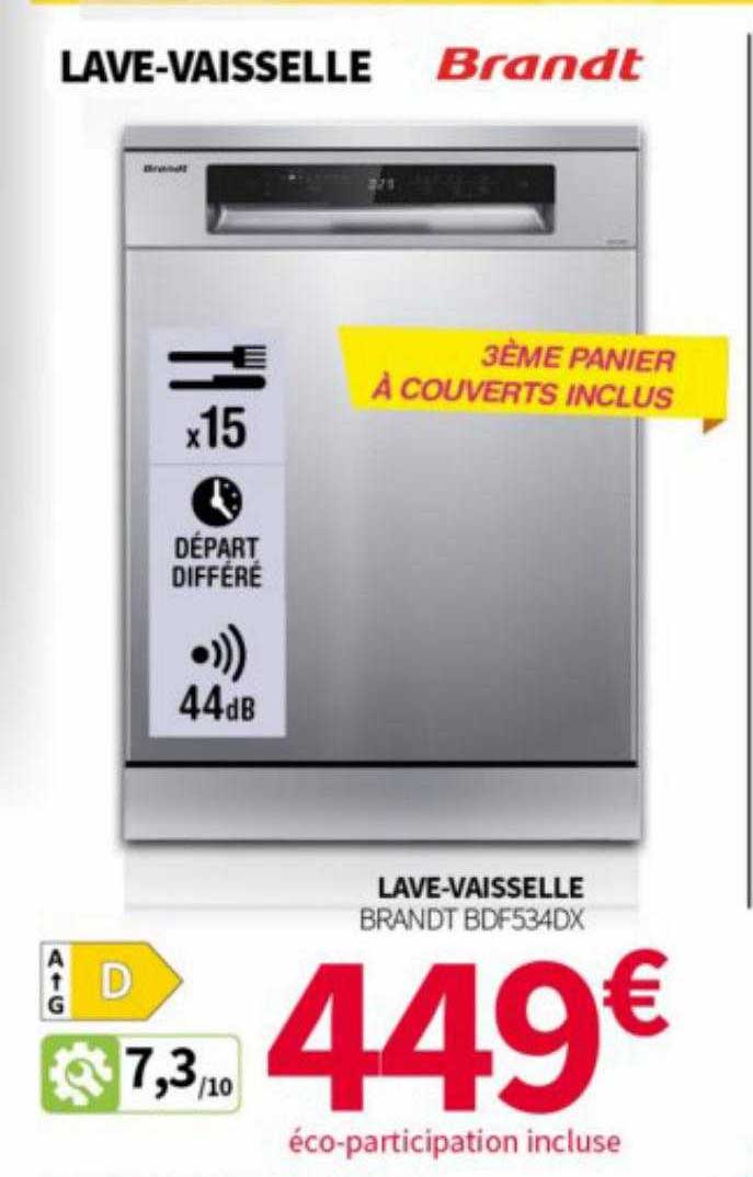 lave-vaisselle brandt