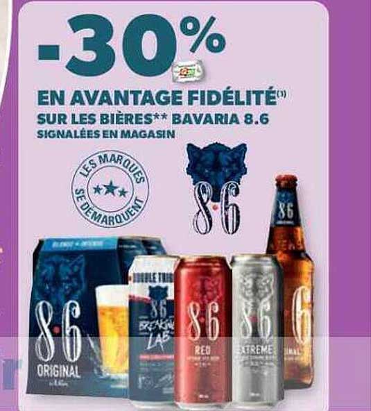 les bières bavaria 8.6