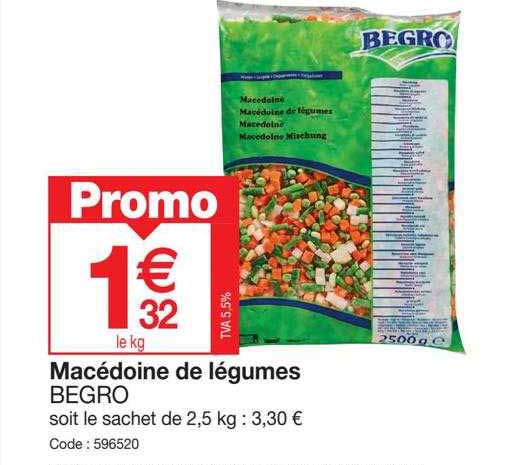 Macédoine De Légumes Begro