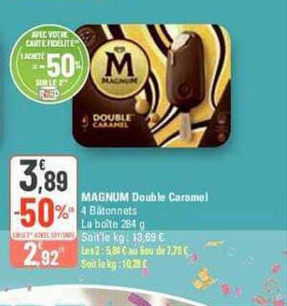 Magnum Double Caramel