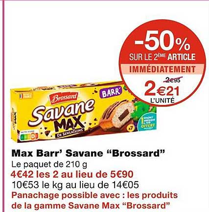 max barr' savane "brossard"