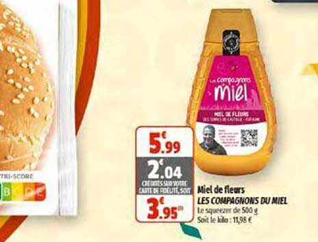 miel de fleurs les compagnons du miel