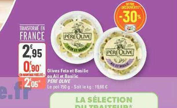 Olives Feta Et Basilic Ou Ail Et Basilic Père Olive