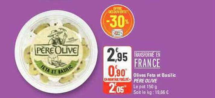 olives feta et basilic père olive