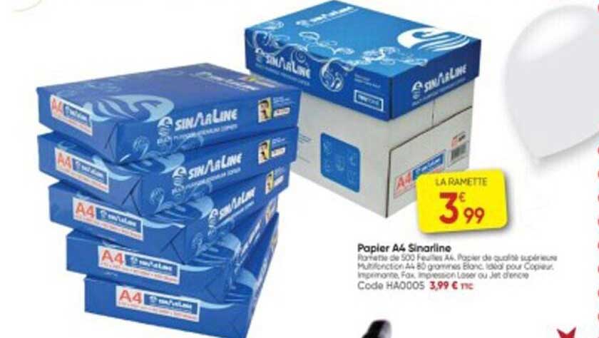 Papier A4 Sinarline