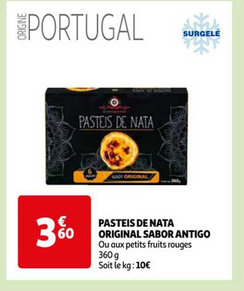 pasteis de nata original sabor antigo