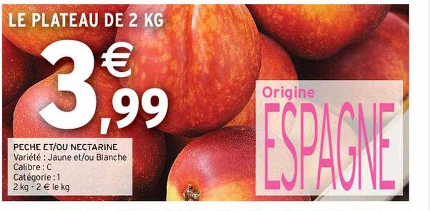 pêche et-ou nectarine