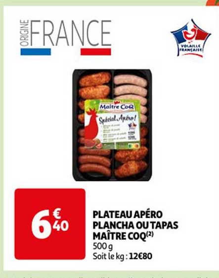 Plateau Apéro Plancha Ou Tapas Maître Coq