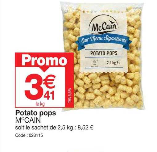 potato pops mc cain