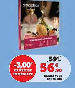 rendez-vous gourmand smartbox