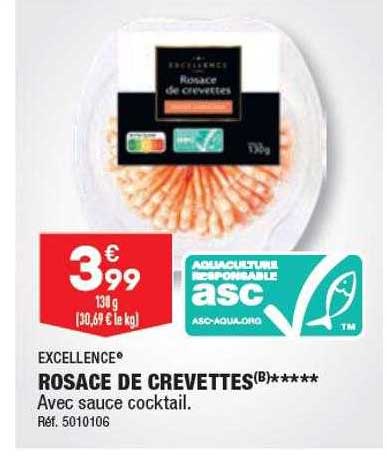 Rosace De Crevettes Excellence