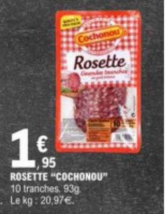 Rosette "cochonou"
