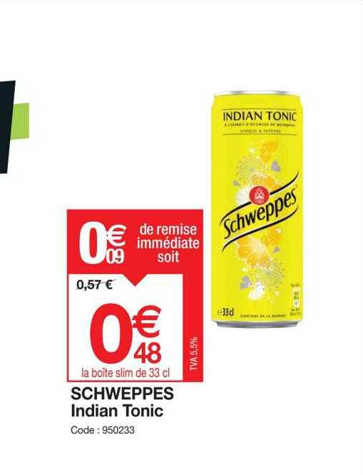 schweppes indian tonic