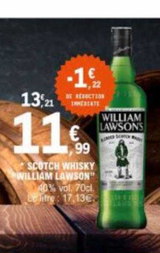 Scotch Whisky "william Lawson"