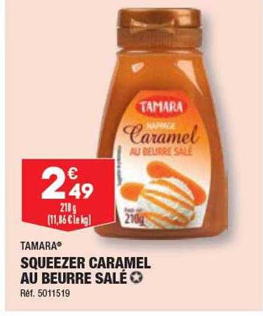 squeezer caramel au beurre salé tamara