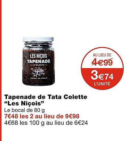 tapenade de tata colette "les niçois"