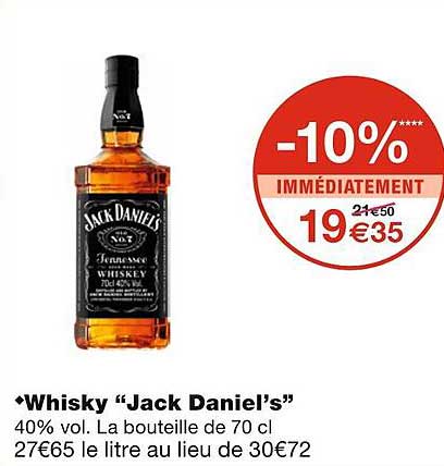 whisky "jack daniel's"