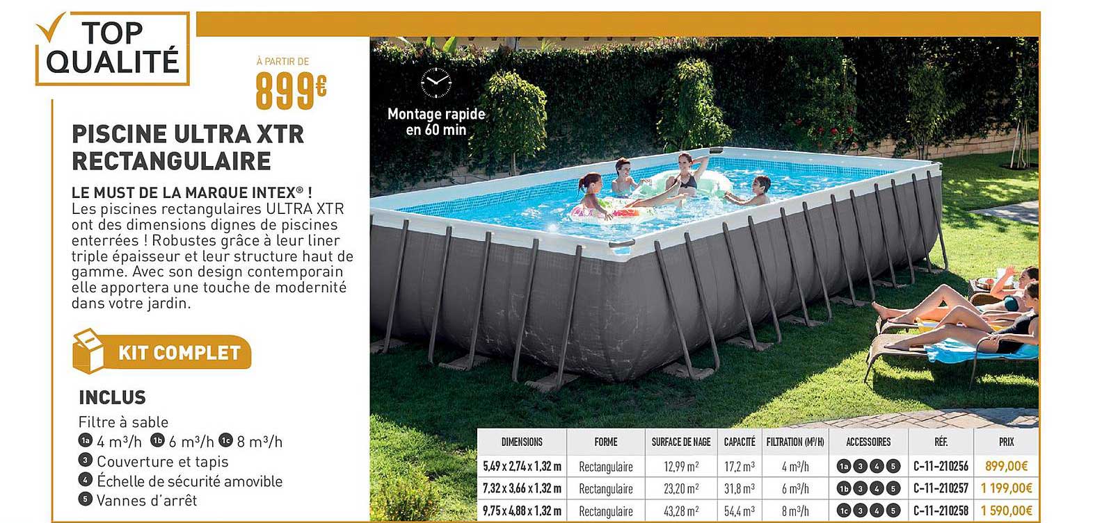 piscine utra xtr rectangulaire