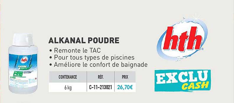 alkanal poudre hth