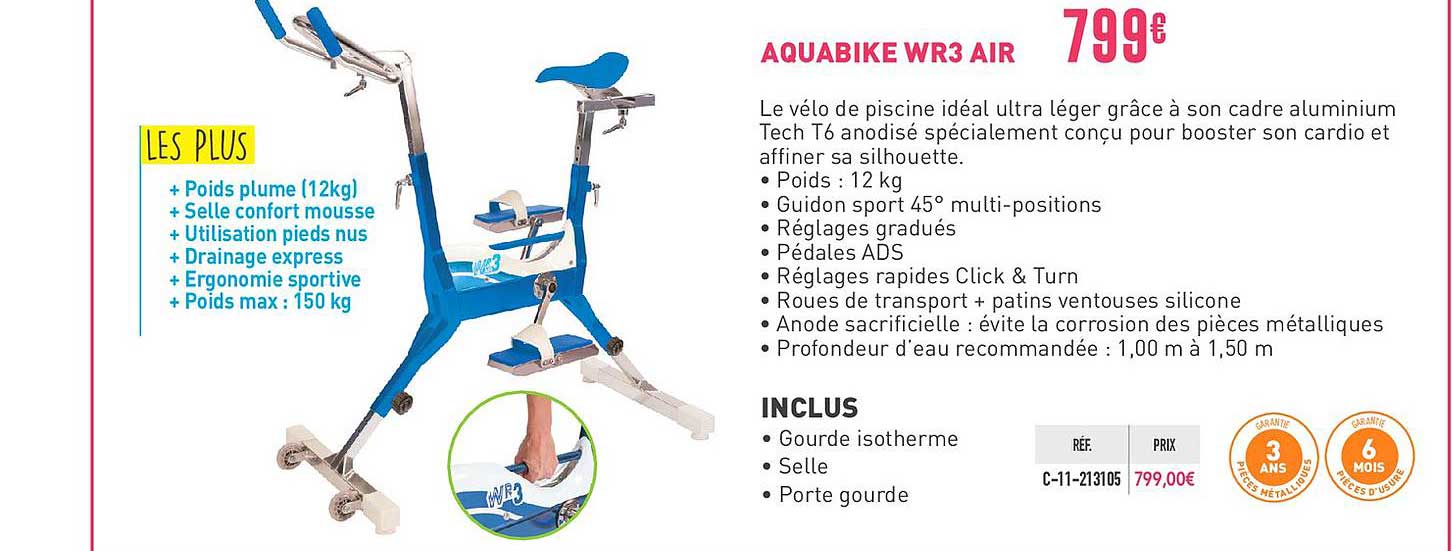 aquabike wr3 air