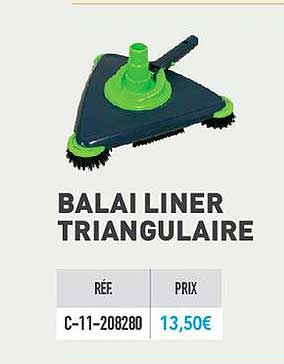 balai liner triangulaire