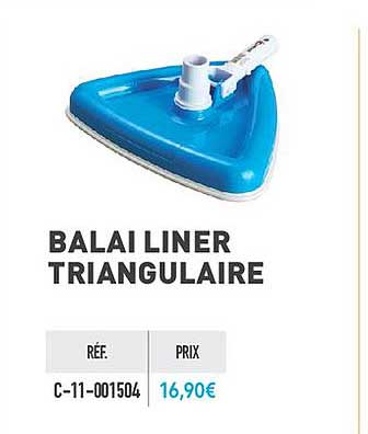 balai liner triangulaire