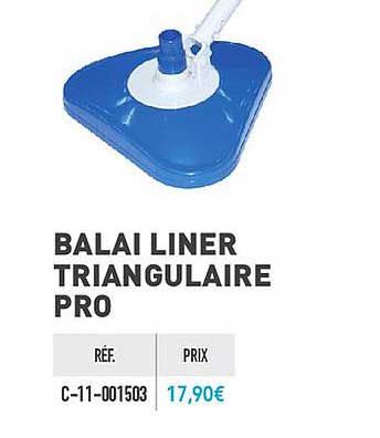 balai liner triangulaire pro