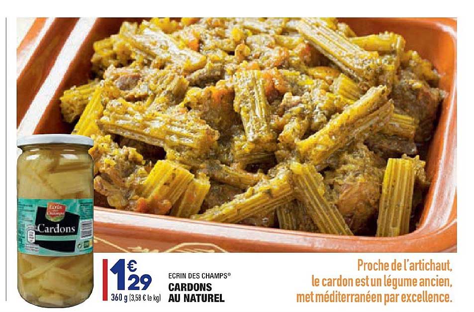 cardons au naturel ecrin des champs