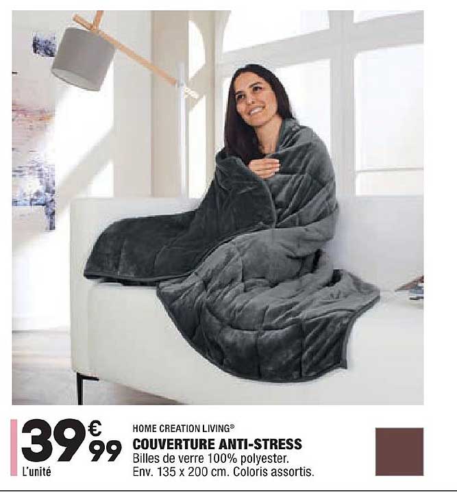 couverture anti stress home creation living