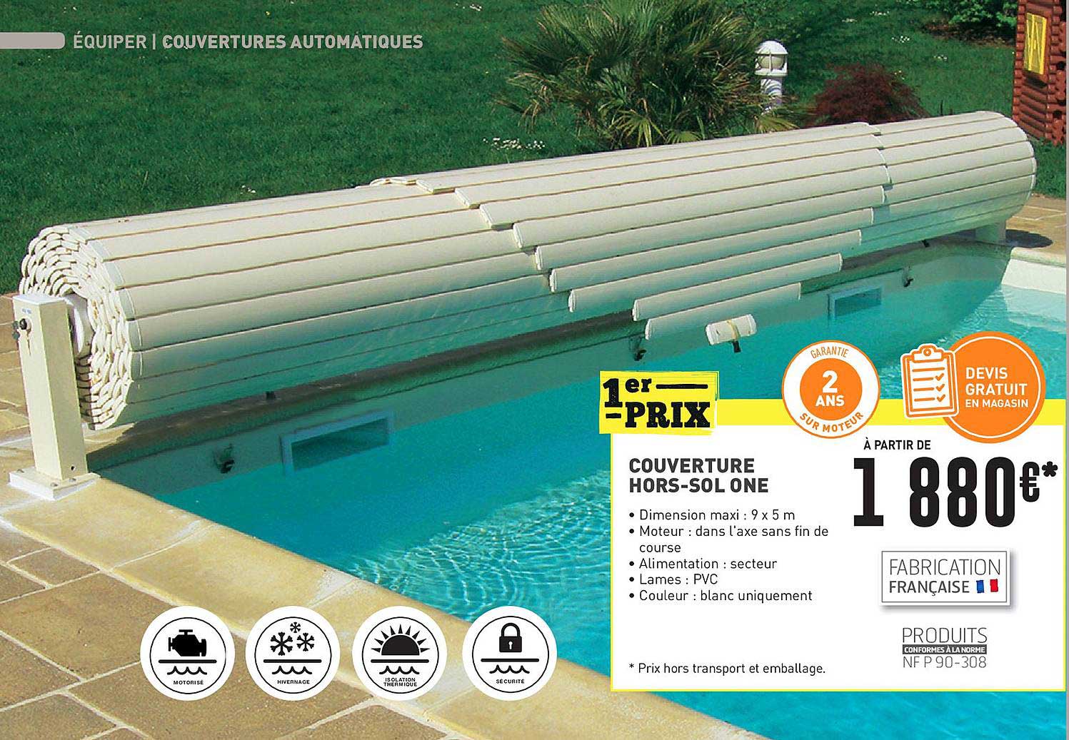 couverture hors sol one