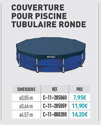Couverture Pour Piscine Tubulaire Ronde