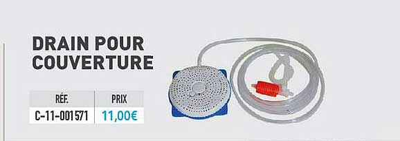 drain pour couverture