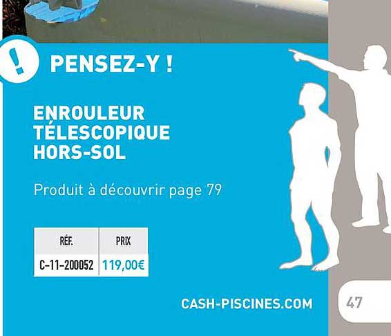 enrouleur télescopique hors sol