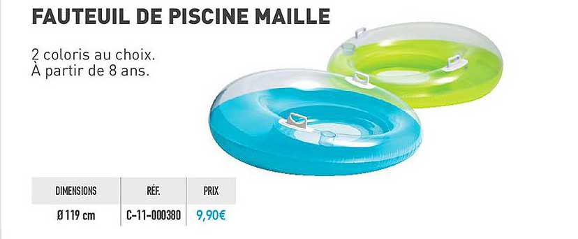 Fauteuil De Piscine Maille