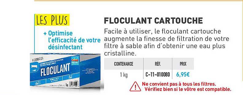 floculant cartouche
