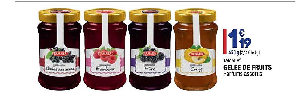 gelée de fruits tamara