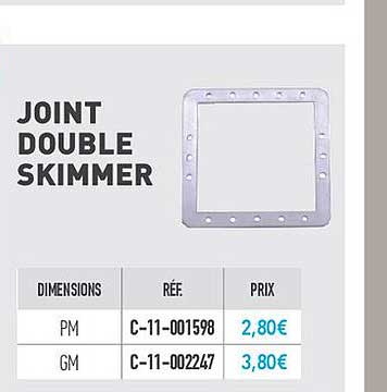 joint double skimmer