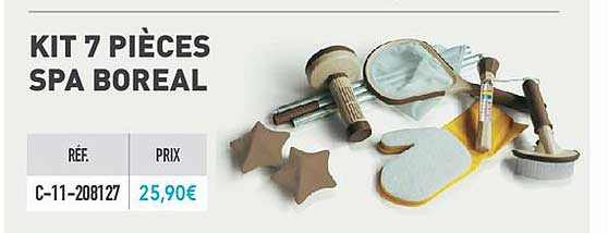 kit 7 pièces spa boreal