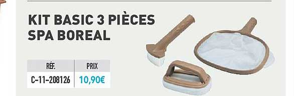 kit basic 3 pièces spa boreal
