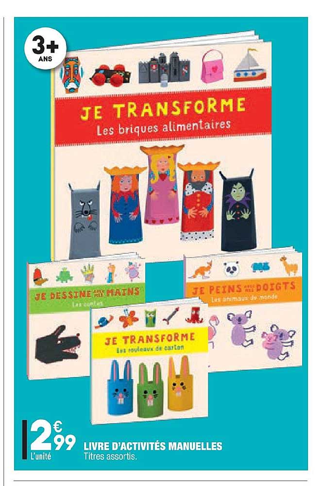 livre d'activités manuelles