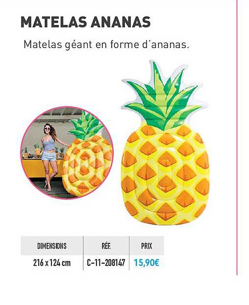 Matelas Ananas