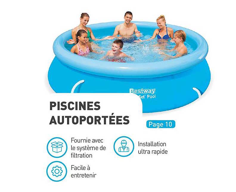 piscines autoportées