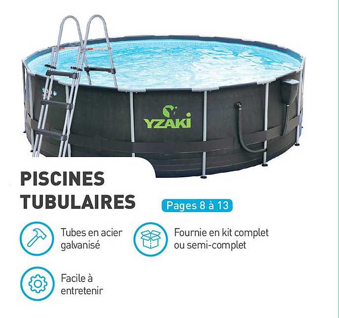 piscines tubulaires