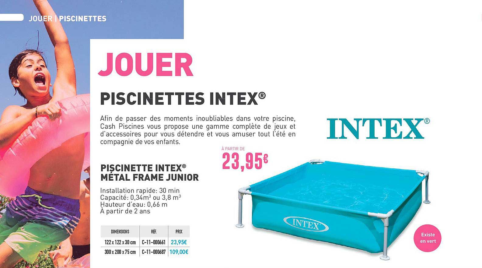 Piscinettes Intex Métal Frame Junior