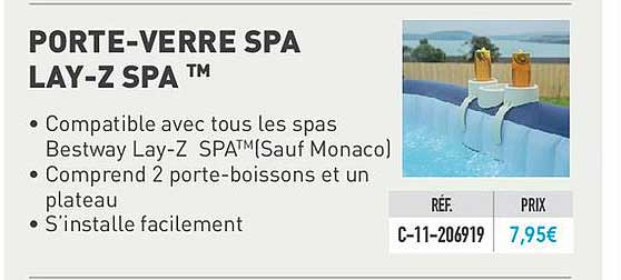 porte verre spa lay z spa