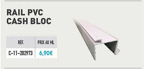 rail pvc cash bloc